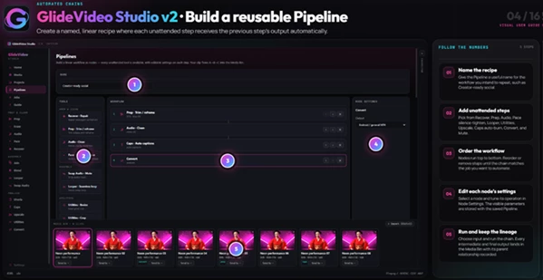 GlideVideo Studio