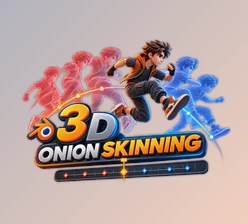 3D Onion Skinning - Blender Addon by Superhivemarket (v0.21.3)