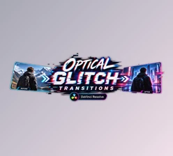 Optical Glitch Transitions for DaVinci Resolve by Videohive (64746420)