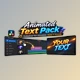 Animated Text Pack for DVR by NeoEditFX (v2.0)