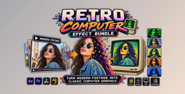 Retro Computer Effect Bundle