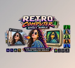 Retro Computer Effect Bundle - Video Conversion Plugin by Aescripts (v0.3.0)