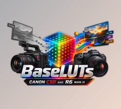 BaseLUTs for Canon C50 and R6 Mark III by GAMUT