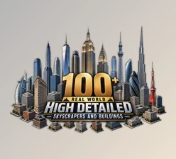 100+ Real World High Detailed Skyscrapers and Buildings by ArtStation