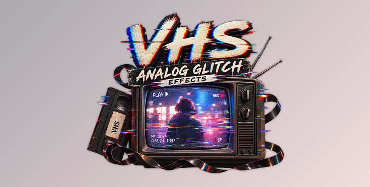 VHS Analog Glitch Effects