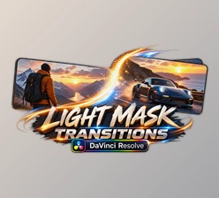 Light Mask Transitions for DaVinci Resolve by Videohive (61676869)