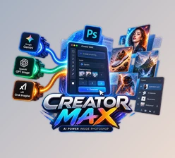 Creator MAX - AI Image Generation for Photoshop by Aescripts (v2.0.1)