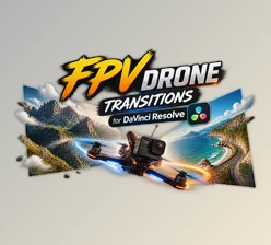 FPV Drone Transitions for DaVinci Resolve by Videohive (64588305)
