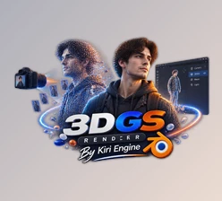 3Dgs Render By Kiri Engine for Blender on Superhivemarket (v5.0.0)
