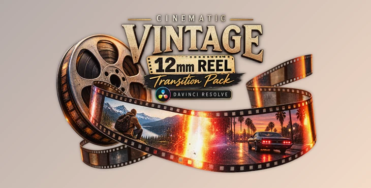 Cinematic Vintage Transition Pack