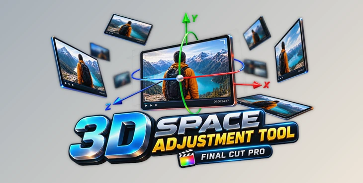 3D Space Adjustment Tool Final Cut Pro