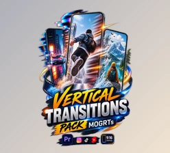 Vertical Transitions Pack MOGRTs - Dynamic Seamless Transition Effects Collection for Pr by Videohive (56966115)