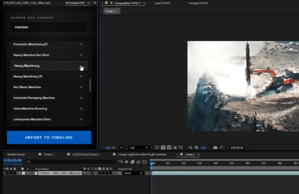 AI Scorpion SFX by Aescripts
