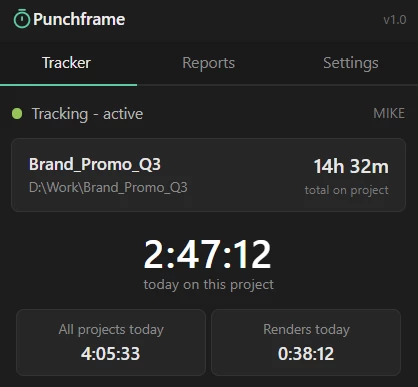 Punchframe by AEscripts