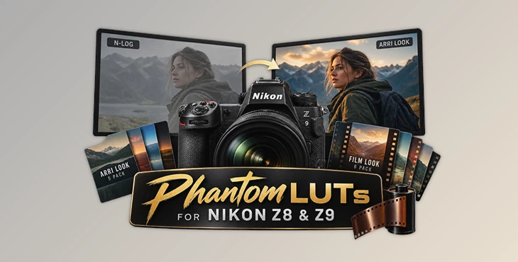 Phantom LUTs for Nikon Z8 & Z9