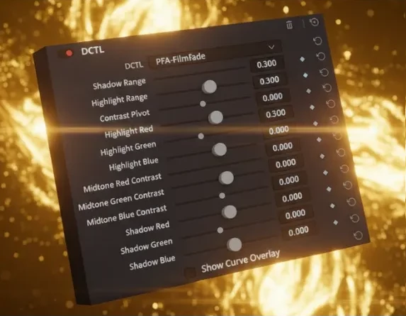 FilmFade DCTL by Passion Fuels Ambition