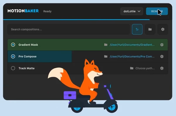 MotionBaker by Aescripts