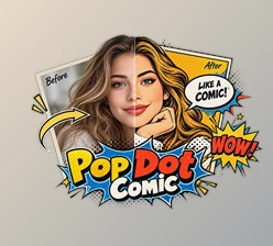 Pop Dot Comics - Software by JixiPix (v2.18 for Mac)