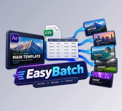 EasyBatch - AE Template Versioning Tool by Aescripts (v1.1.0)