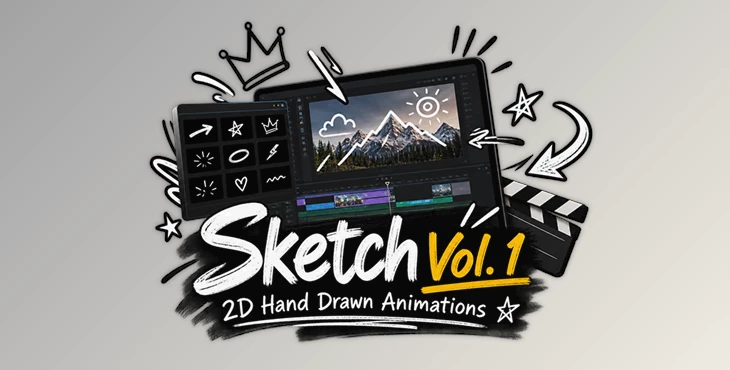 Sketch Vol. 1 - 2D Hand Drawn Animations 