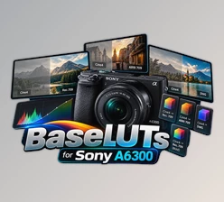 BaseLUTs for Sony A6300 by Gamut