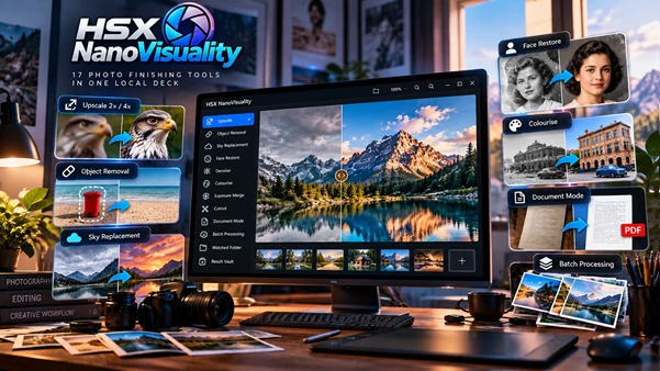 HSX NanoVisuality by Hasnain Studio
