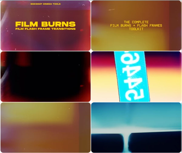 Film Burns Film Flash Frames by Sickboat