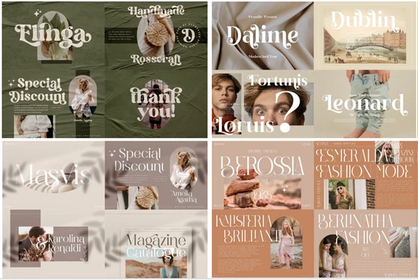 Mega Bundle 100+ Modern Font! by Creativemarket (6274294)
