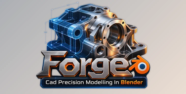 Forge: Cad Precision Modelling In Blender