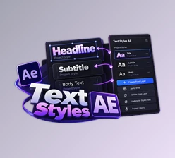 Text Styles AE by Aescripts (v1.0)