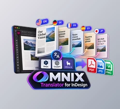 OMNIX Translator for InDesign by Aescripts (v1.0.0)
