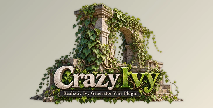 Crazy Ivy Realistic Ivy Generator Vine Plugin 