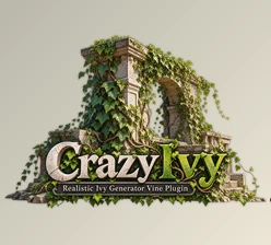 Crazy Ivy Realistic Ivy Generator Vine Plugin by Fab (v1.0)