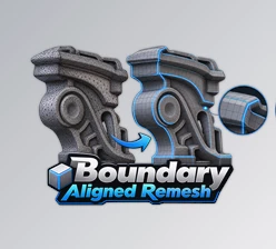 Boundary Aligned Remesh for Blender by Superhivemarket (v2.1.0)