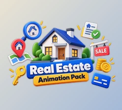 Real Estate Animation Pack by IconScout