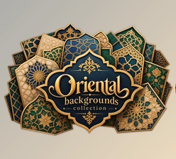 Oriental backgrounds collection by Creativemarket (3272646)
