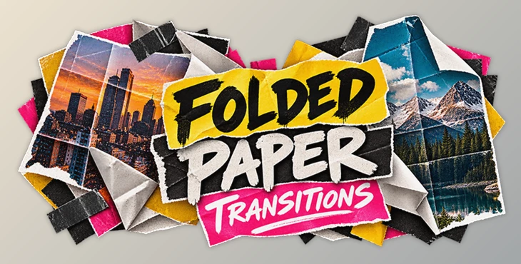 FOLDED PAPER TRANSITIONS 