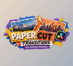 Paper Cut Transitions for DaVinci Resolve by Videohive (65166245)