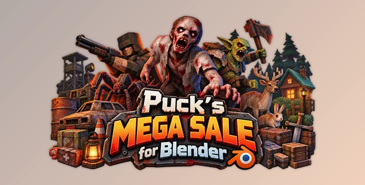 Puck's MEGA SALE for Blender