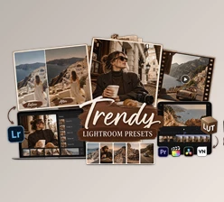 Trendy: Lightroom Presets and Video Filters Bundle by The Wanderful Wayfarer