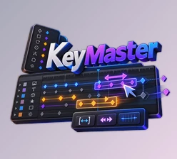 KeyMaster - Timeline Control Tool for AE by Aescripts (v1.0)
