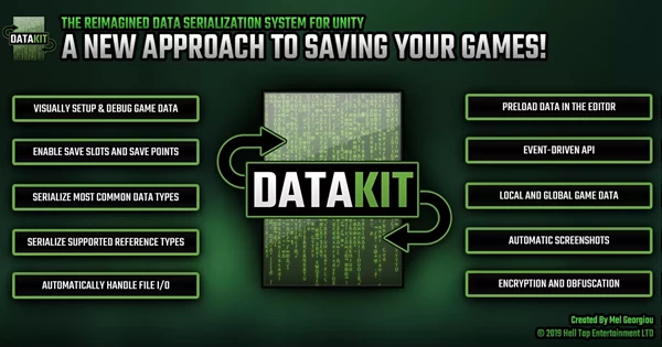 Data Kit - The Reimagined Save Game System by Unity Asset Store 