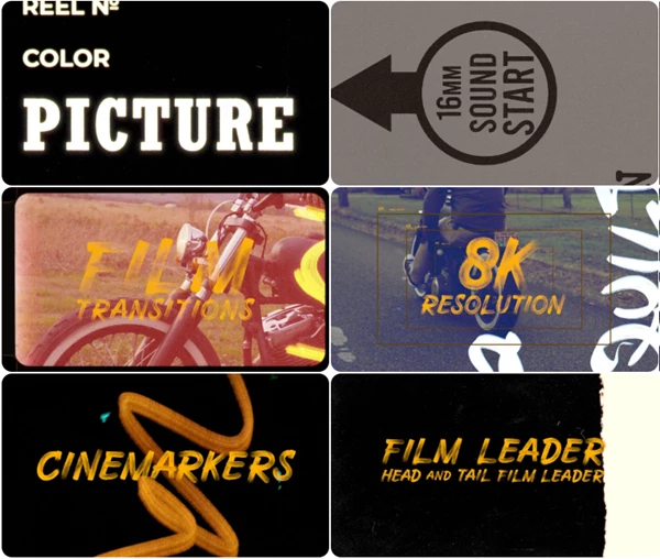 FILM ARTIFACTS: VINTAGE FILM EFFECTS | OLD FILM TEXTURE by Sickboat
