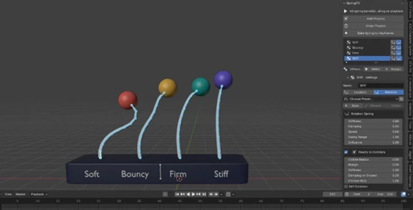 SpringFX – High-Performance Bone Physics by Superhivemarket