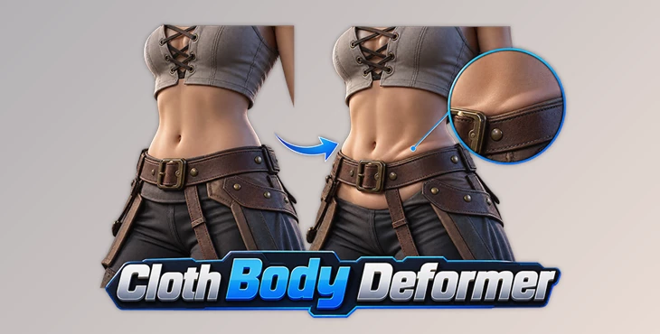 Cloth Body Deformer 