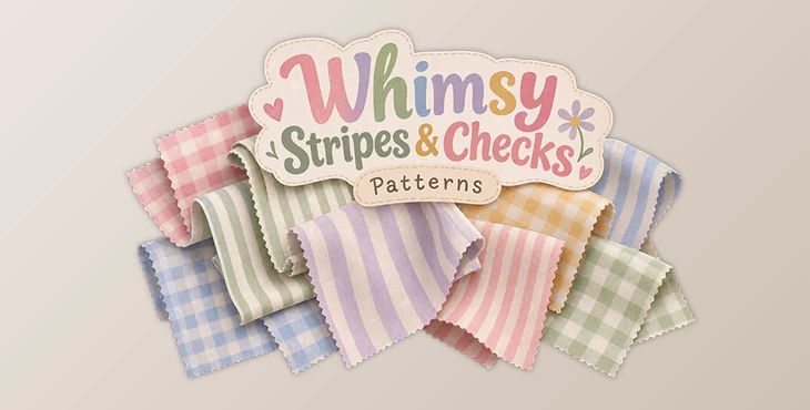 Whimsy Stripes & Checks Patterns