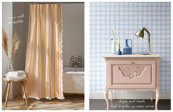 Whimsy Stripes & Checks Patterns by Creativemarket (291313303)