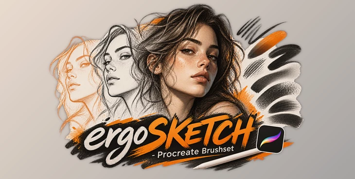 ergoSKETCH - Procreate Brushset