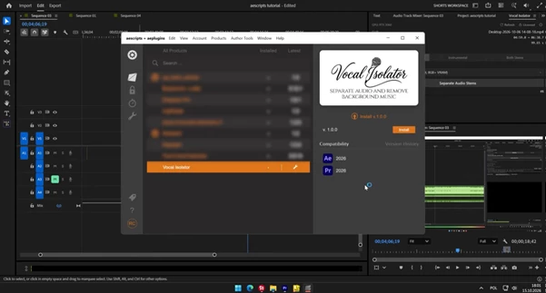 Vocal Isolator by Aescripts