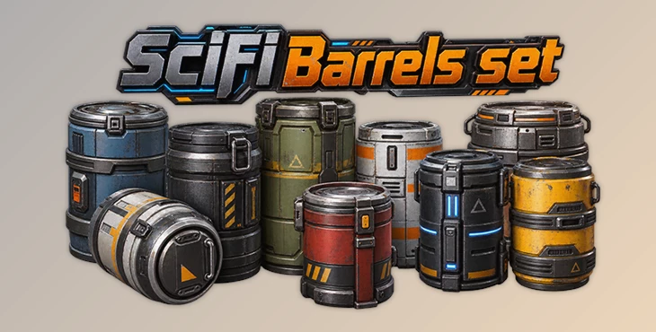 SciFi Barrels set